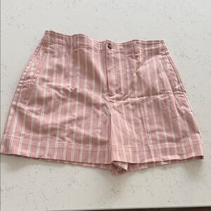 NWT Banana Republic Pink Striped Women's Shorts